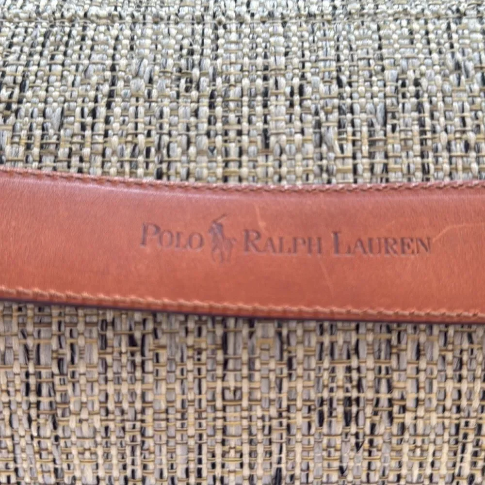 Vintage/New SS & leather Polo Ralph Lauren belt